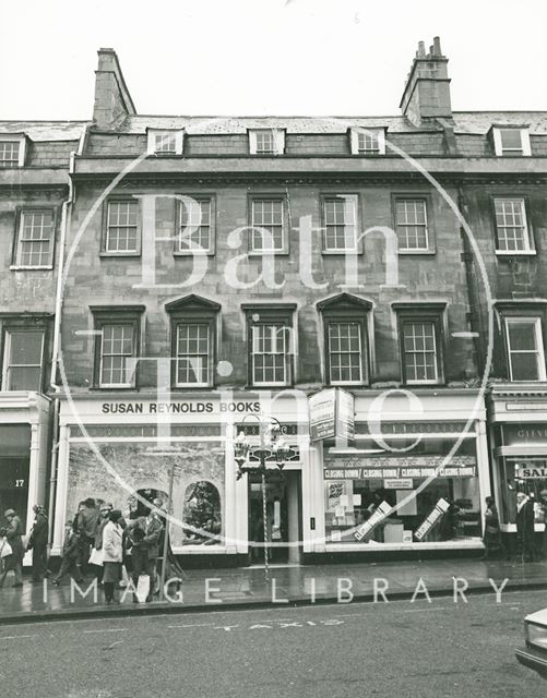 Susan Reynolds Books, 18 & 19, Old Bond Street, Bath 1981