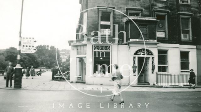 Pierrepont Street and North Parade, Bath c.1940