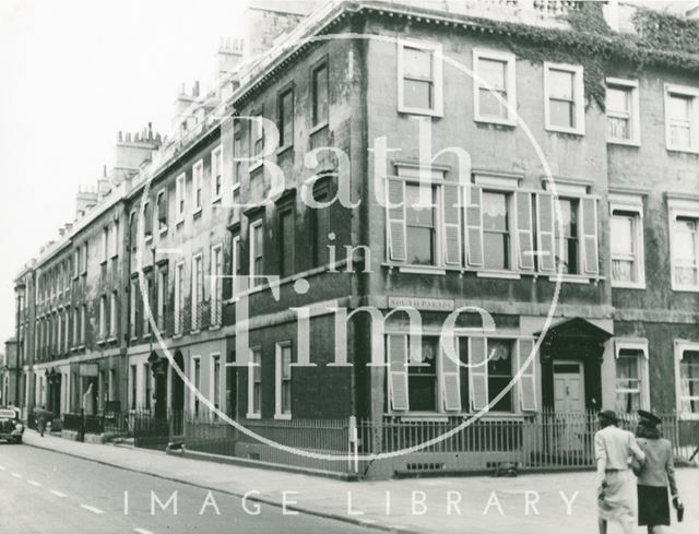 Pierrepont Street and South Parade, Bath c.1940