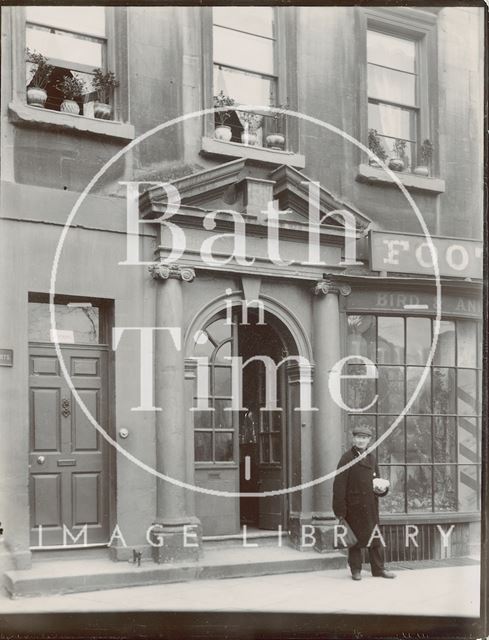 Doorway, 2, Terrace Walk, Bath c.1903