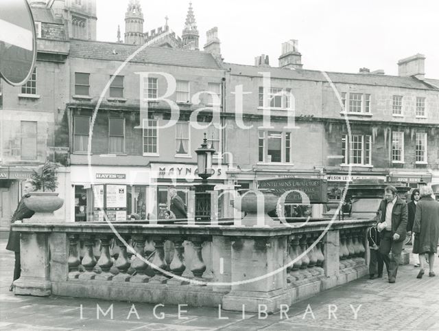 Public convenience, Terrace Walk, Bath 1975