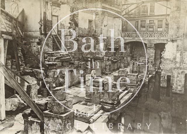 Roman Baths, Bath c.1885