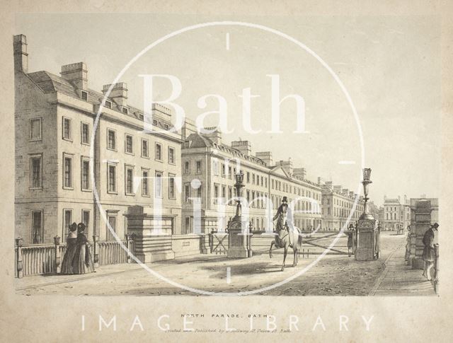 North Parade, Bath c.1837