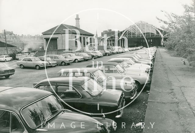 Green Park Station, Bath 1974