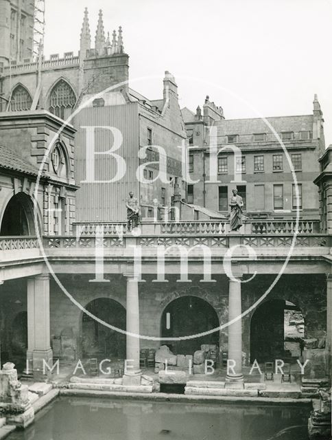 Great Roman Bath, Bath c.1900