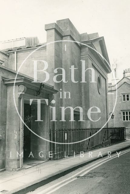 The Beau Street Baths on Beau Street, Bath 1987