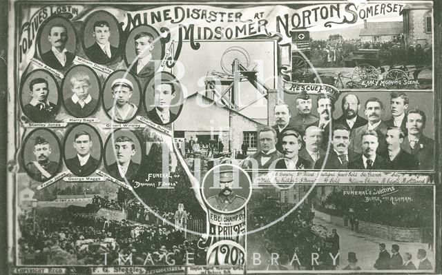 The Mine Disaster at Midsomer Norton, Somerset 1908