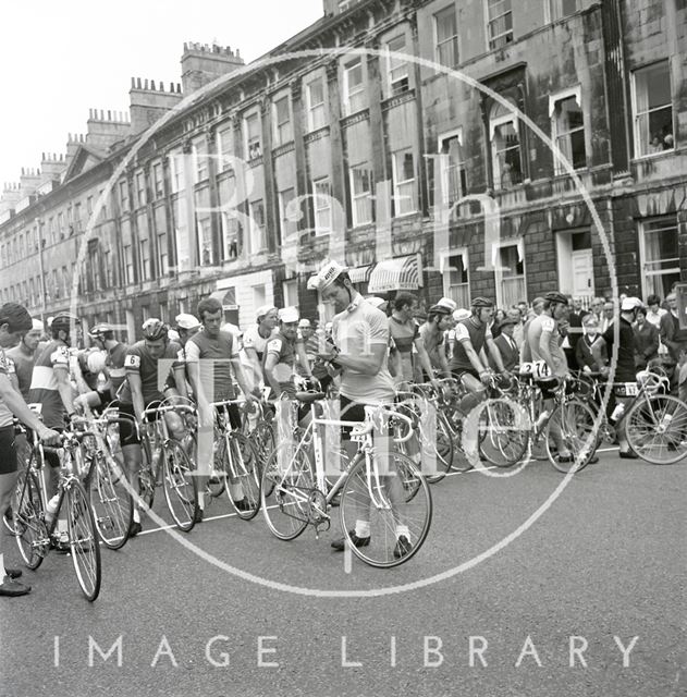 The Milk Race in Bath 1971