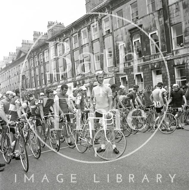 The Milk Race in Bath 1971