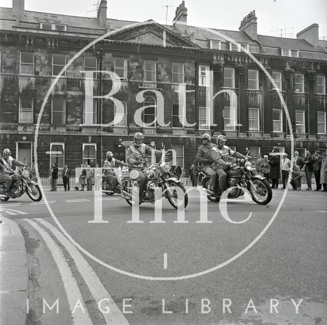 The Milk Race in Bath 1971