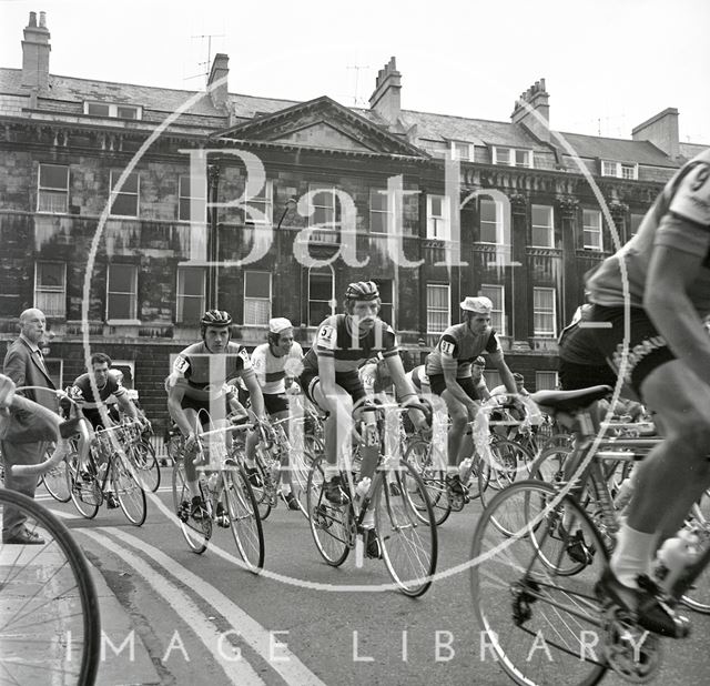 The Milk Race in Bath 1971