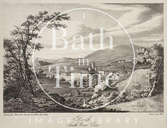 Bath, South-East view c.1833