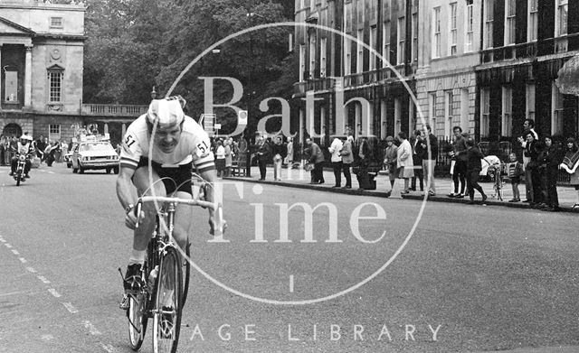 The Milk Race in Bath 1975