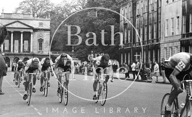 The Milk Race in Bath 1975