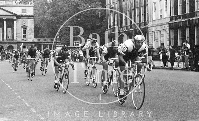 The Milk Race in Bath 1975