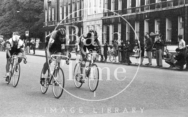 The Milk Race in Bath 1975