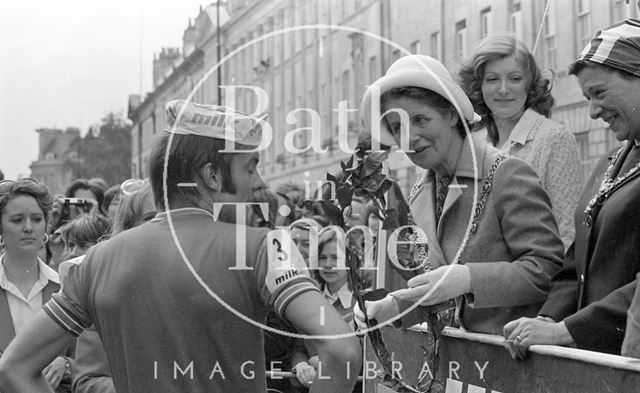 The Milk Race in Bath 1975