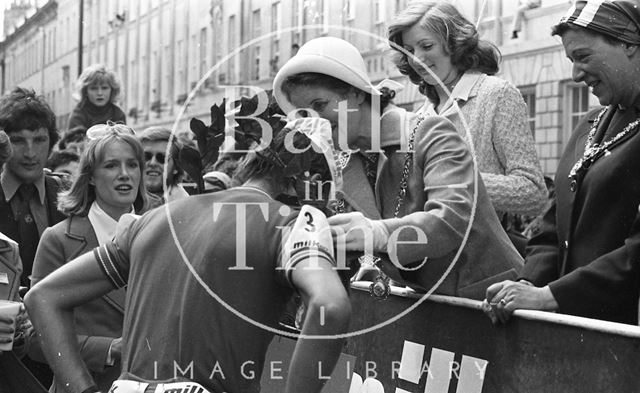 The Milk Race in Bath 1975