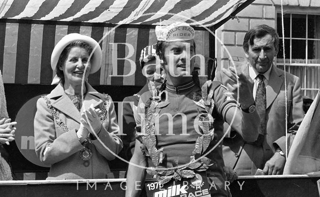 The Milk Race in Bath 1975