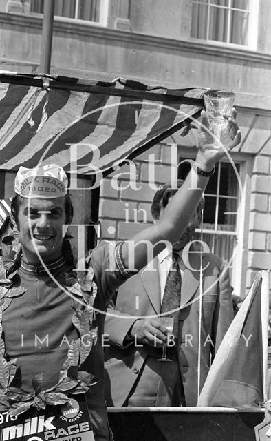 The Milk Race in Bath 1975