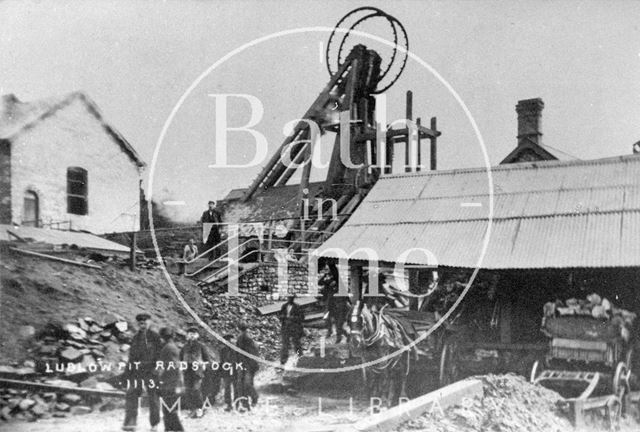 Ludlow Pit, Radstock, Somerset c.1900