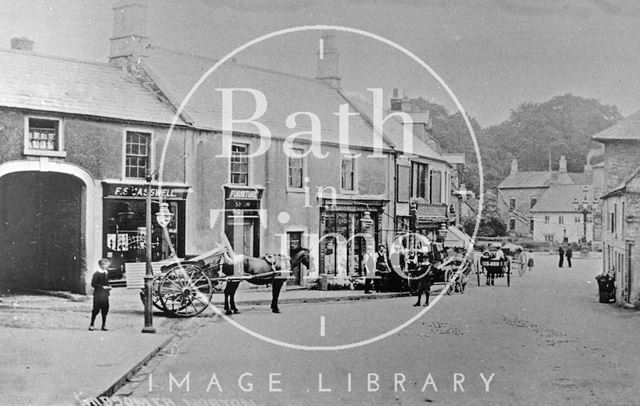 Midsomer Norton shops, Somerset c.1910