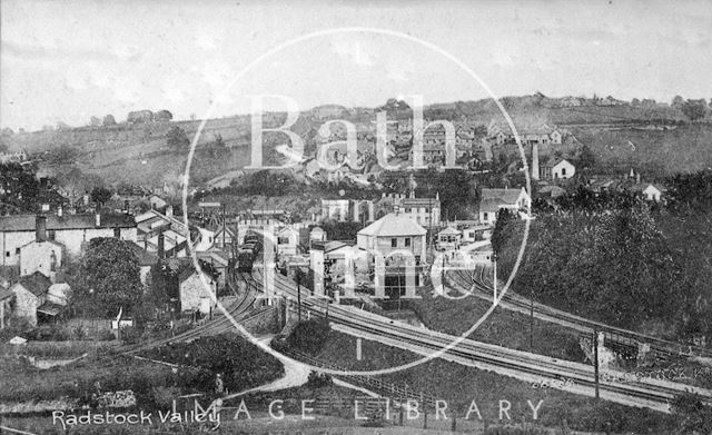 Radstock Valley and railway, Somerset c.1910?