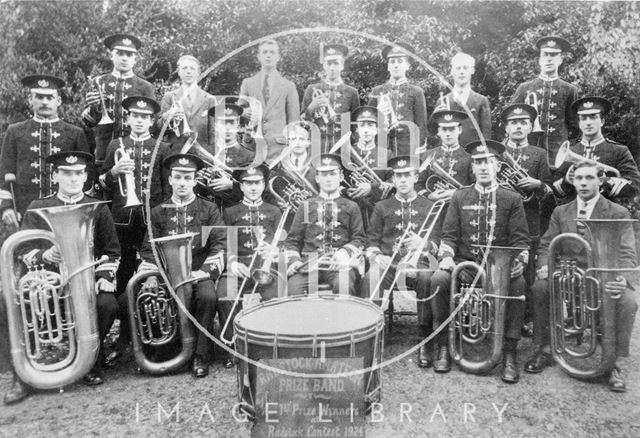 The Radstock Amateur Prize Band contest winners, Somerset 1924