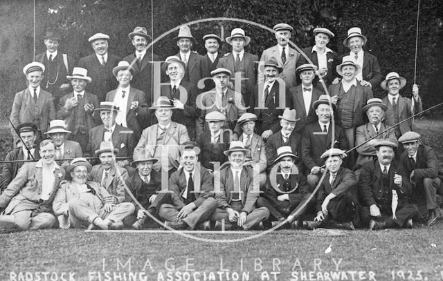 The Radstock Fishing Association at Shearwater, Wiltshire 1925