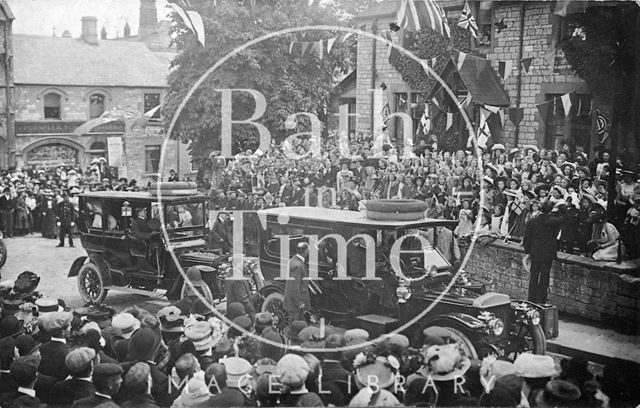 A Royal Procession and visit to the Radstock area, Somerset c.1900?