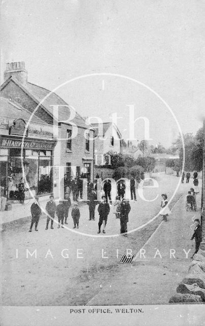 Post Office, Welton near Midsomer Norton, Somerset c.1905