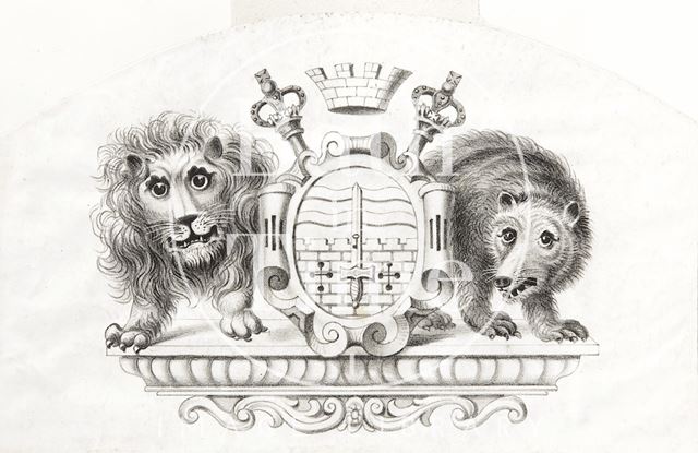 Bath Coat of Arms c.1840-1880