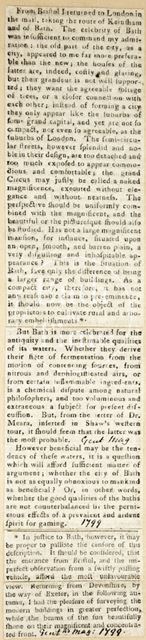 Description of Bath 1799