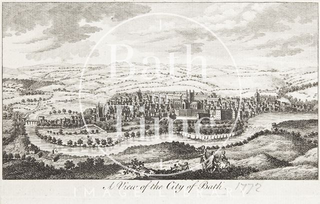 A View of the City of Bath 1772