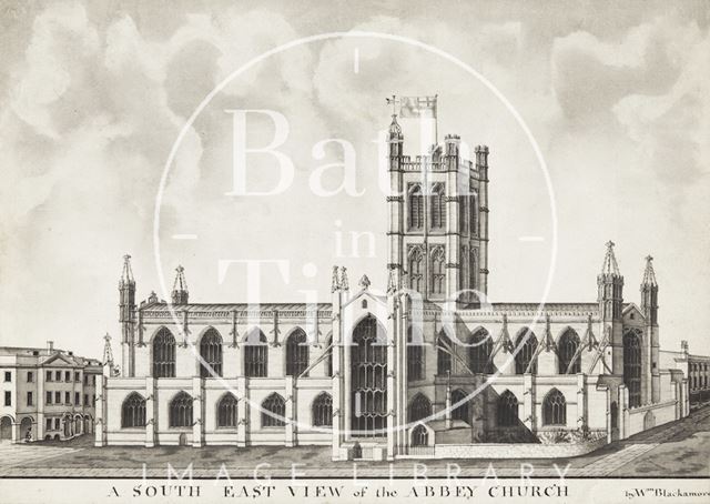 A South East View of the Abbey Church, Bath c.1780