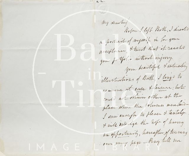 Letter from J. Britton to Ezra Hunt 1852