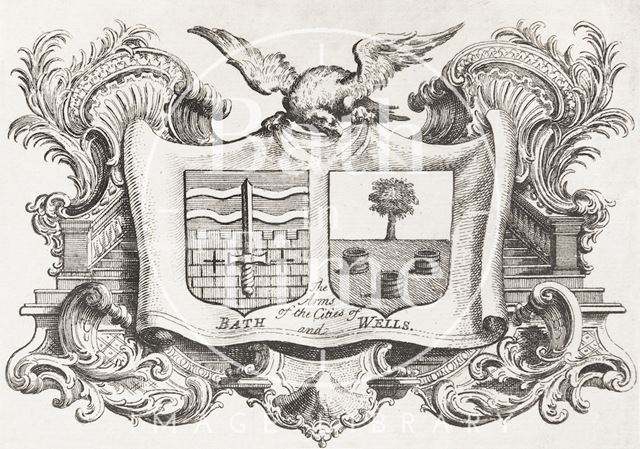 The Arms of the Cities of Bath and Wells c.1750-1800