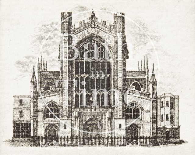 Bath Abbey c.1812?