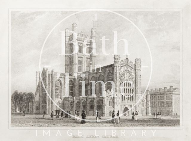 Bath Abbey Church 1830