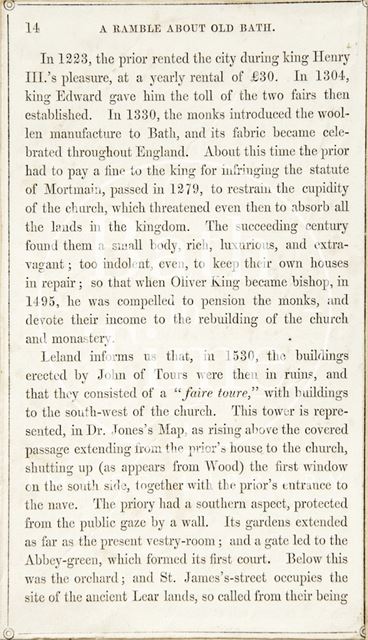 Rambles about Bath and its Neighbourhood, page 14 1847