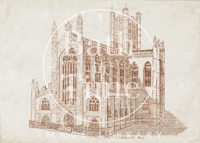 Bath Abbey c.1825