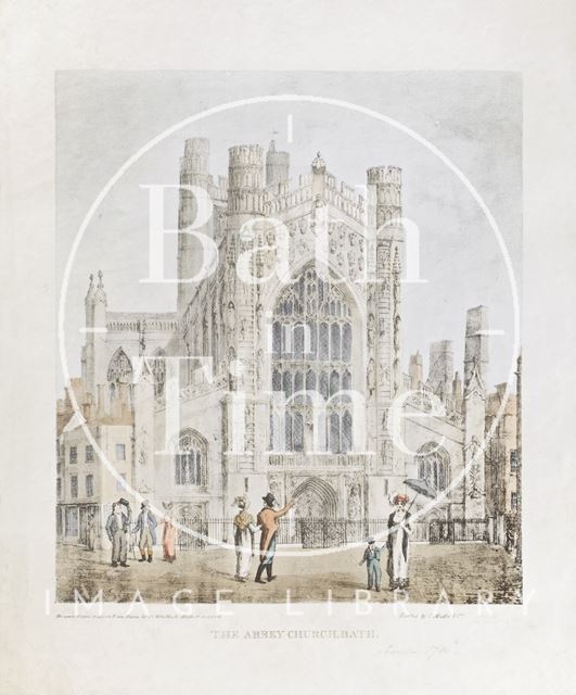 The Abbey Church, Bath c.1830