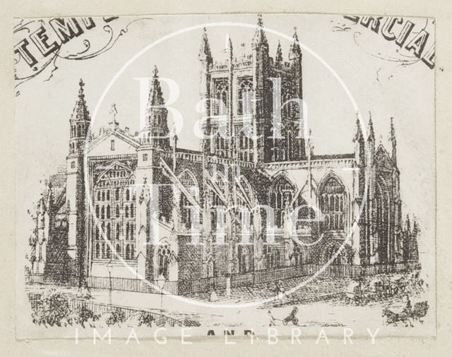 Bath Abbey c.1850