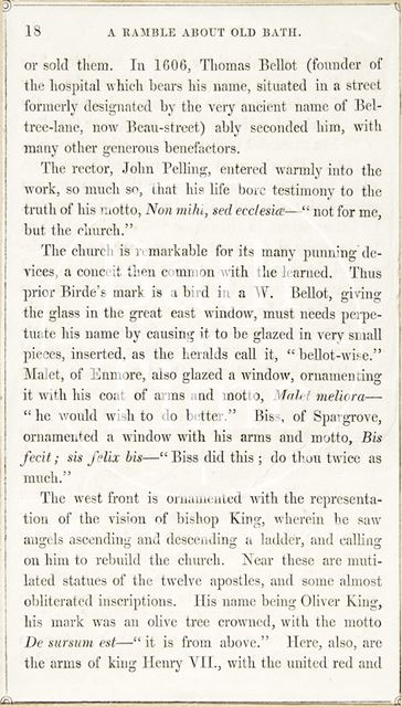 Rambles about Bath and its Neighbourhood, page 18 1847