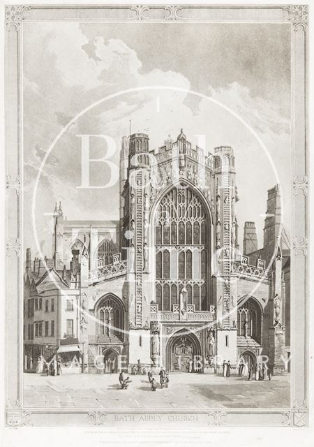 Bath Abbey Church 1822