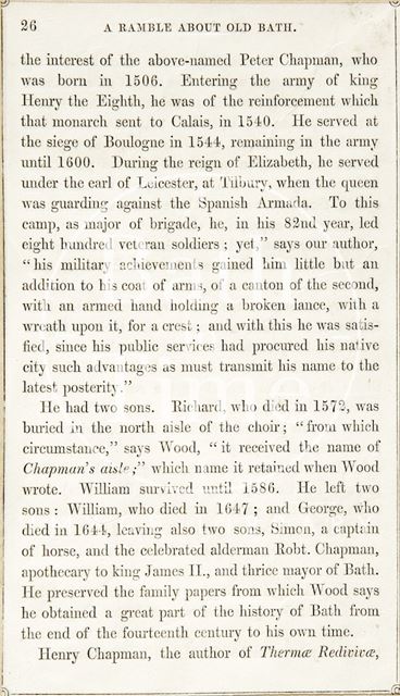 Rambles about Bath and its Neighbourhood, page 26 1847