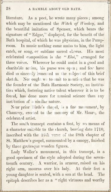 Rambles about Bath and its Neighbourhood, page 28 1847