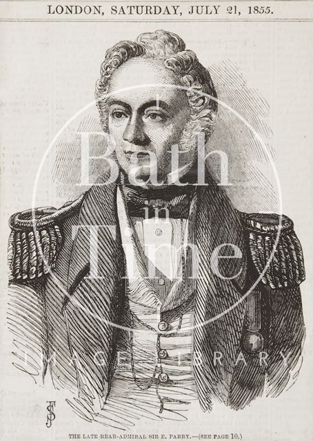 The Late Rear-Admiral Sir E. Parry 1855