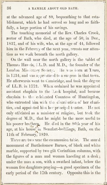 Rambles about Bath and its Neighbourhood, page 36 1847