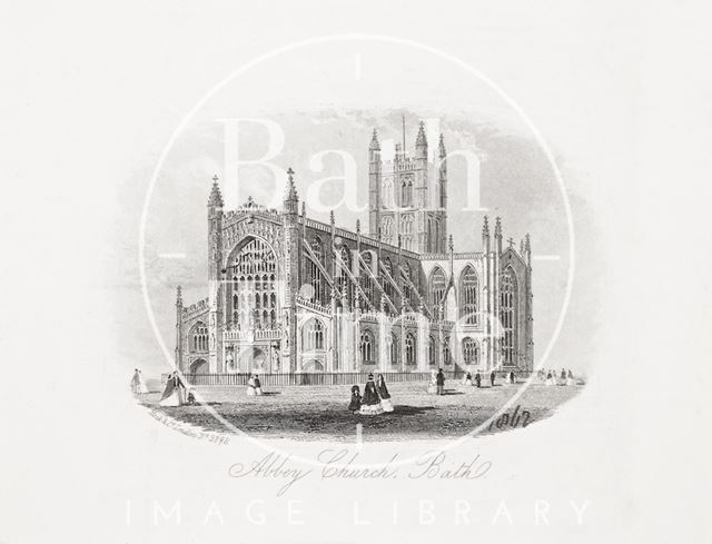 Abbey Church, Bath 1860